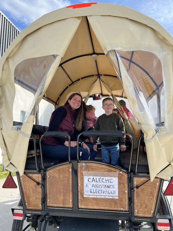 Activitée calèche du salon printemps des saveurs 2025