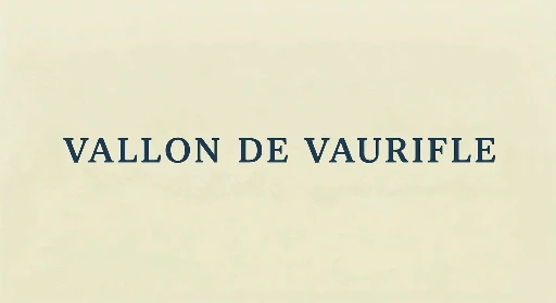 VALLON DE VAURIFLE